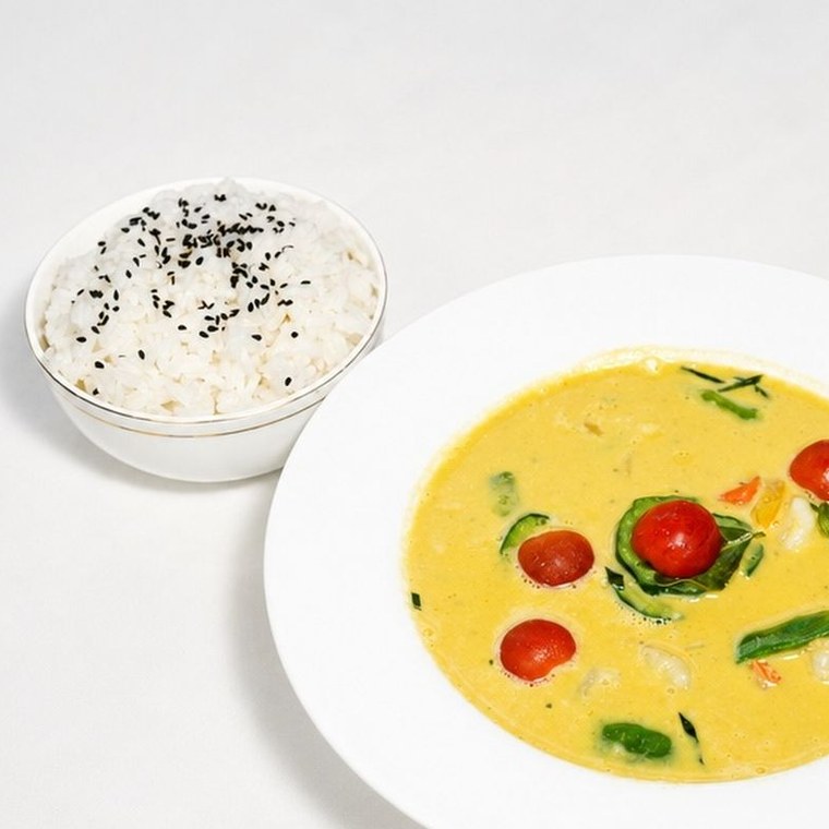 Thai Yellow Curry Shrimp